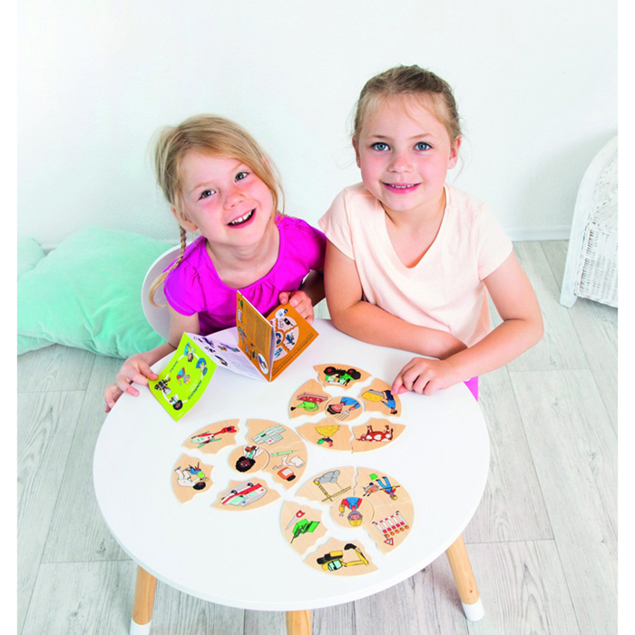 職業配對拼圖-Beleduc-Eurekakids