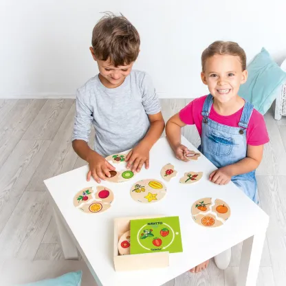 水果配對拼圖-Beleduc-Eurekakids