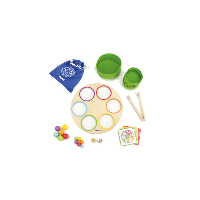 Marbelino 1 - 彩珠分類樂-Beleduc-Eurekakids