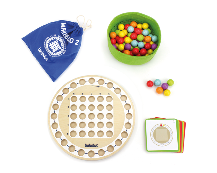 Marbelino 2 - 彩珠排序樂-Beleduc-Eurekakids