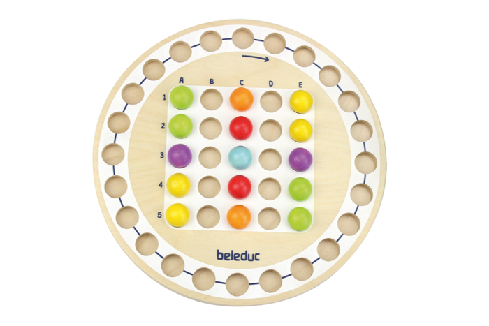 Marbelino 2 - 彩珠排序樂-Beleduc-Eurekakids