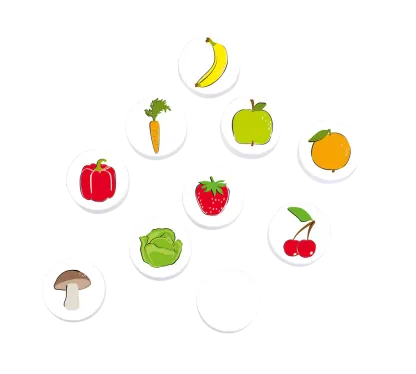 米婭蔬果園地記憶反應遊戲-Beleduc-Eurekakids