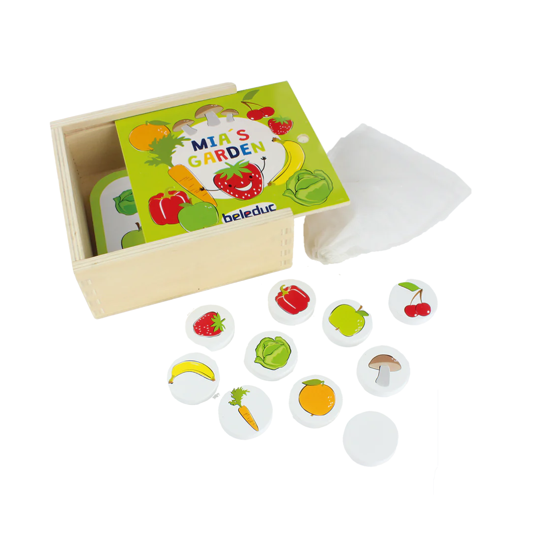 米婭蔬果園地記憶反應遊戲-Beleduc-Eurekakids