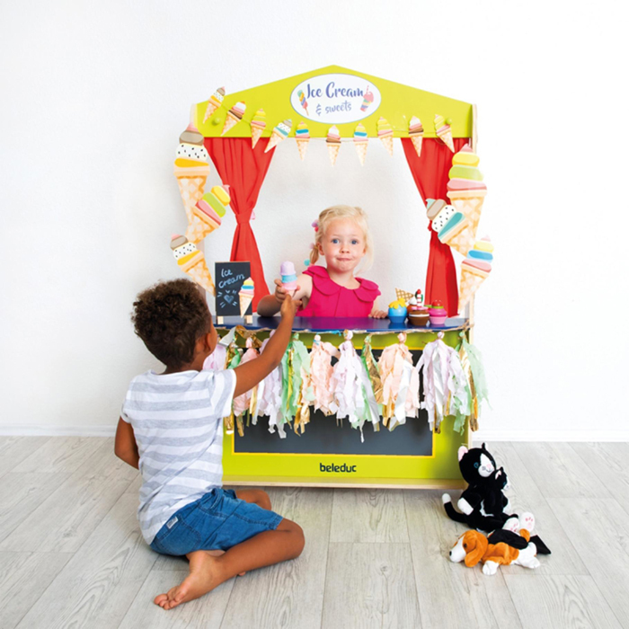  手偶表演劇場場景-Beleduc-Eurekakids