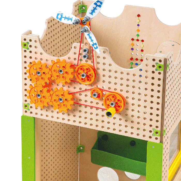 洞洞板系列 - 小小發明家套裝-Beleduc-Eurekakids