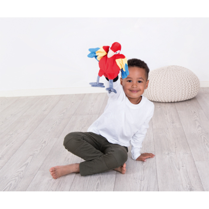 手偶公仔-鸚鵡-Beleduc-Eurekakids