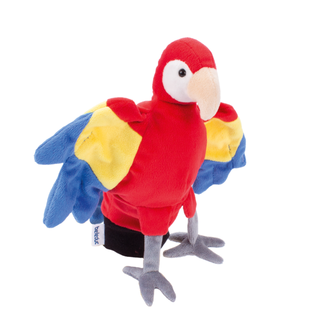 手偶公仔-鸚鵡-Beleduc-Eurekakids