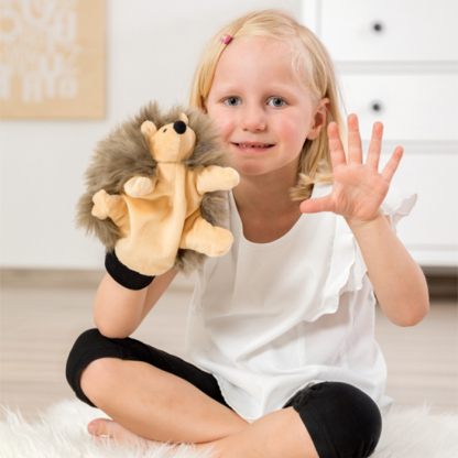 手偶公仔-刺蝟-Beleduc-Eurekakids