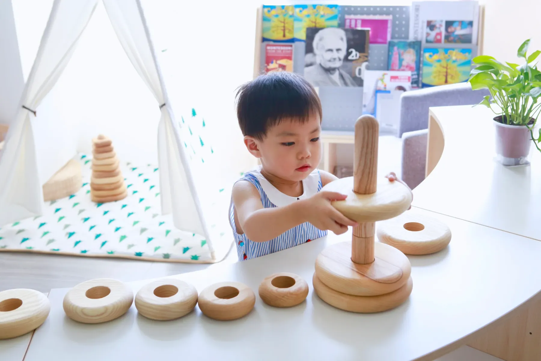 圓形堆疊塔-Eduspheres-Eurekakids