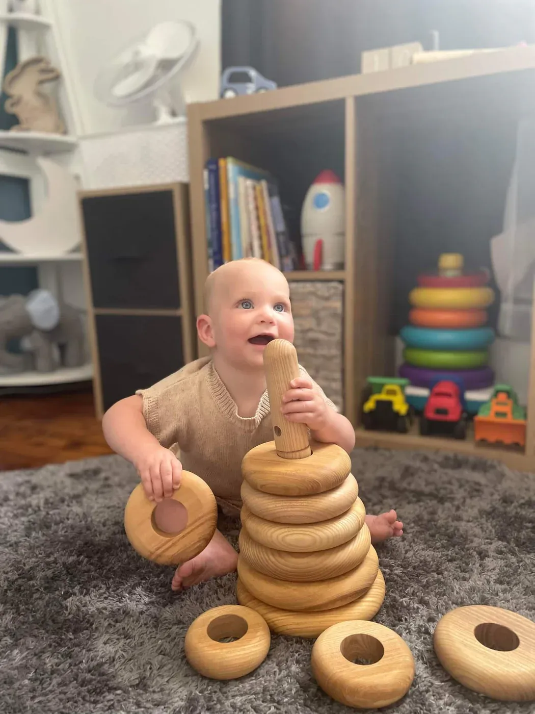 圓形堆疊塔-Eduspheres-Eurekakids