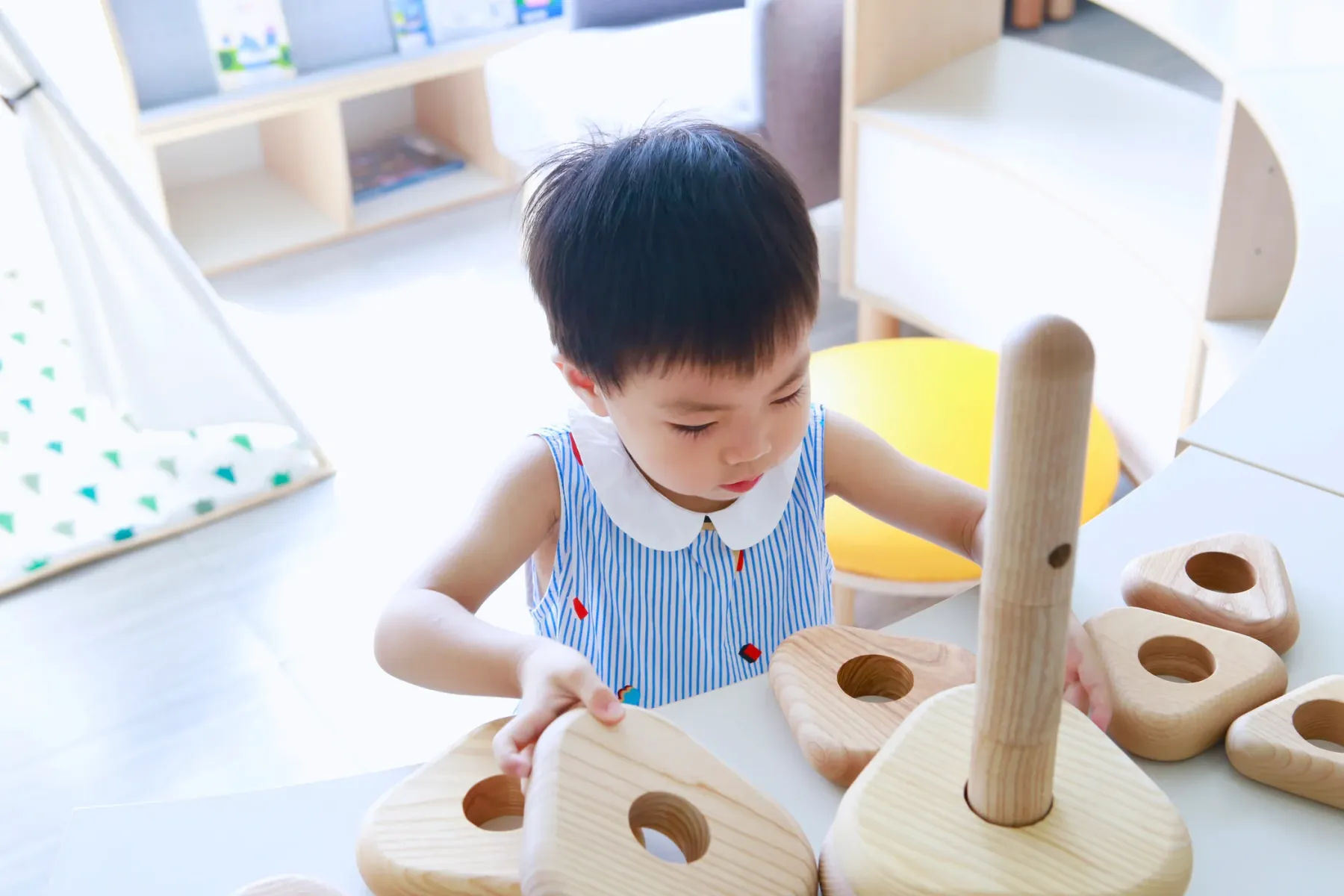 三角形堆疊塔-Eduspheres-Eurekakids