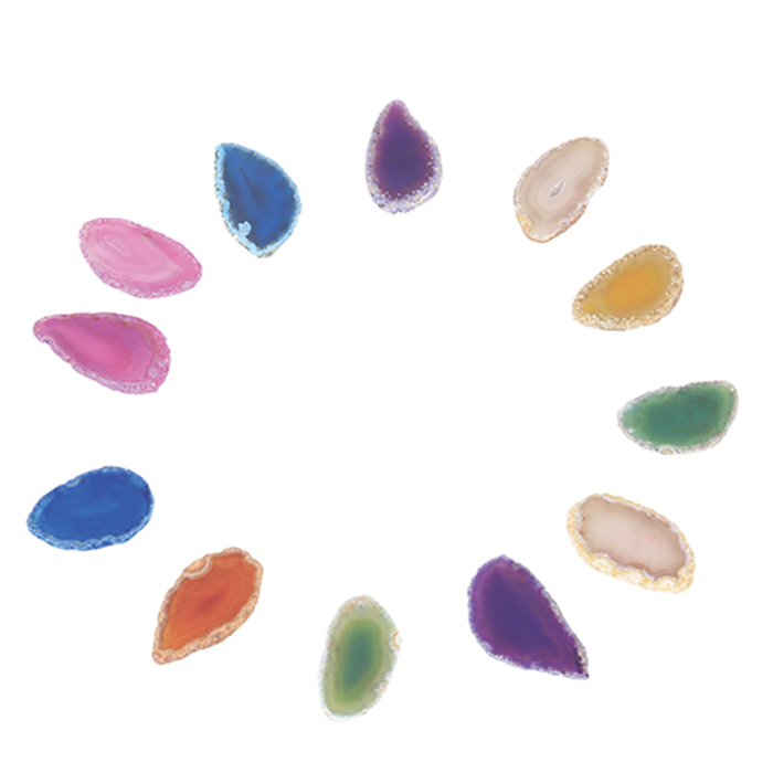 瑪瑙片套裝(12pcs)-Vivaio-Eurekakids