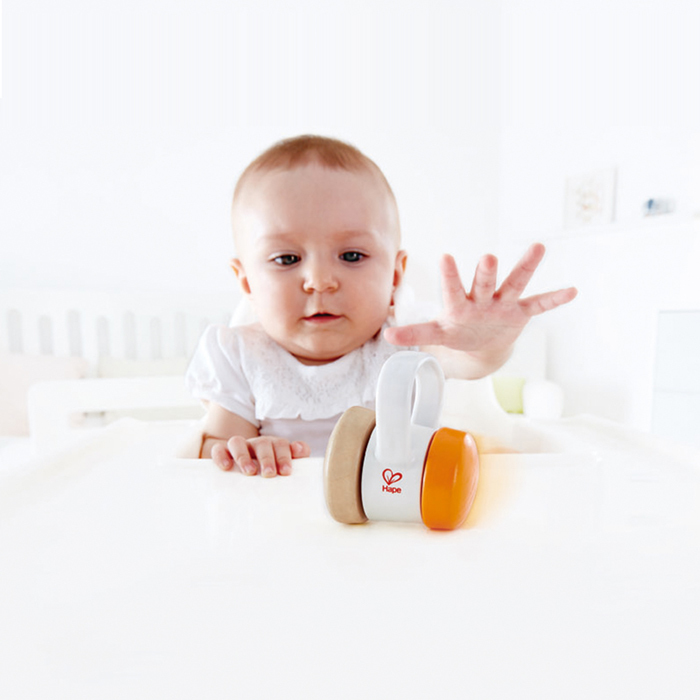滾滾樂嬰兒搖鈴-HAPE-Eurekakids