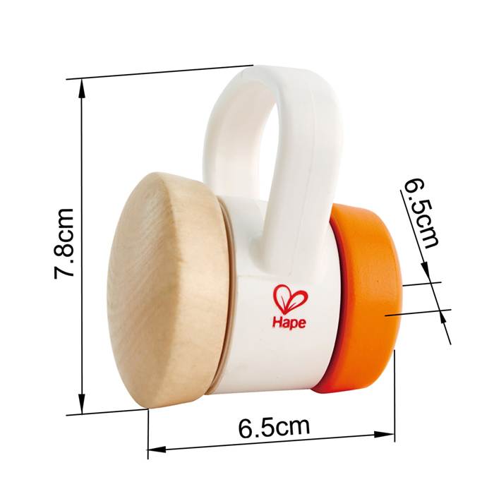 滾滾樂嬰兒搖鈴-HAPE-Eurekakids