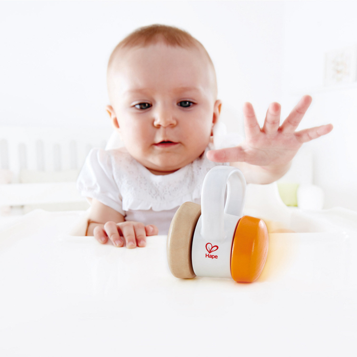 滾滾樂嬰兒搖鈴-HAPE-Eurekakids