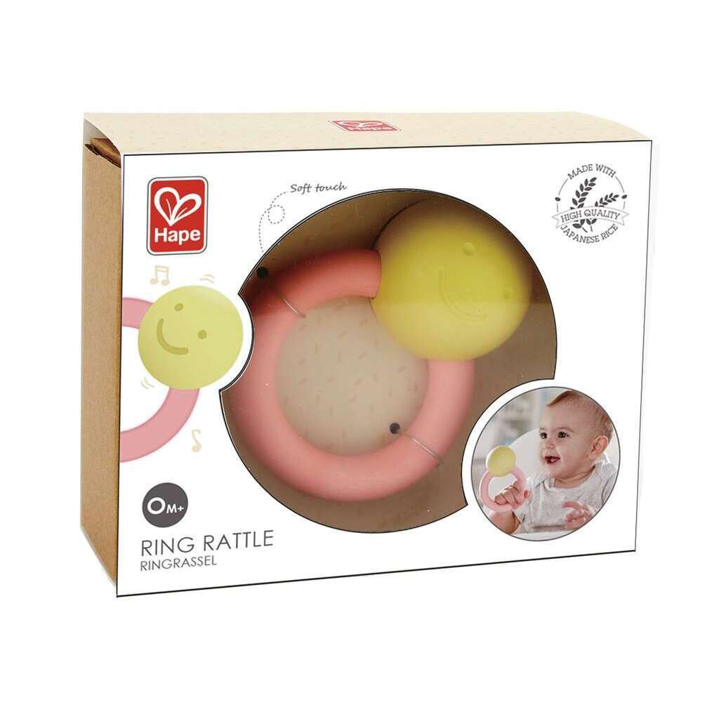 環形搖鈴 (大米材質)-Hape-Eurekakids