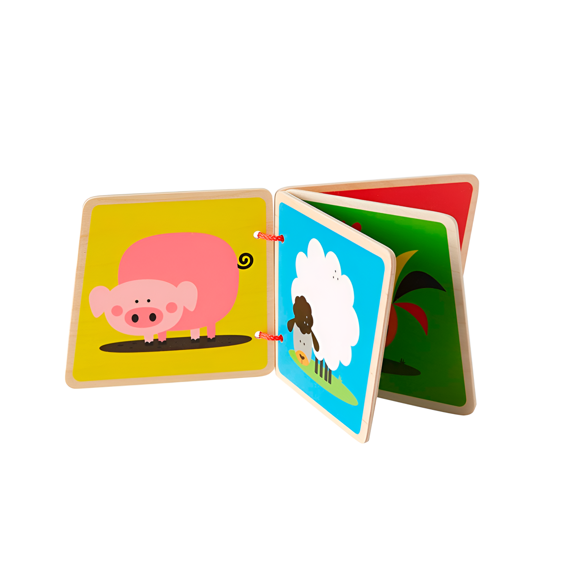 農場主題-木製嬰兒圖畫本