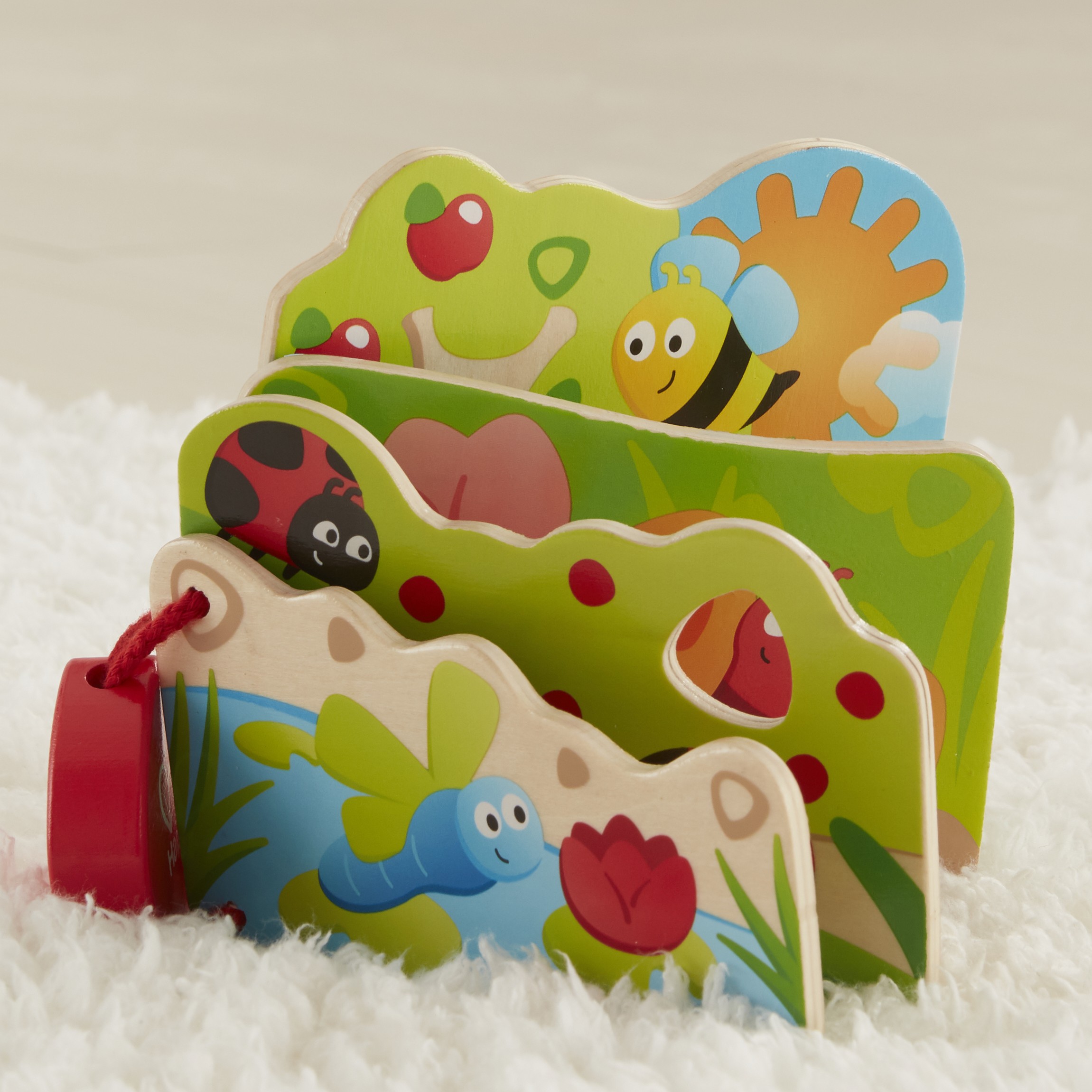 Hape 昆蟲探索木製繪本 | 