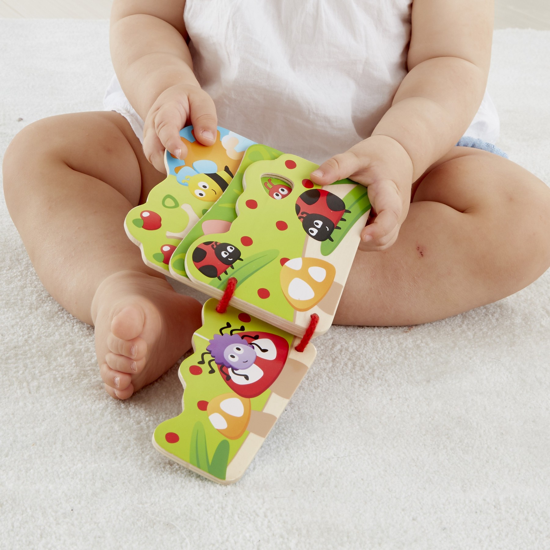 Hape 昆蟲探索木製繪本 | 