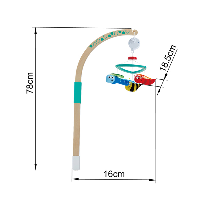 輕奢幻彩花園床鈴-HAPE-Eurekakids