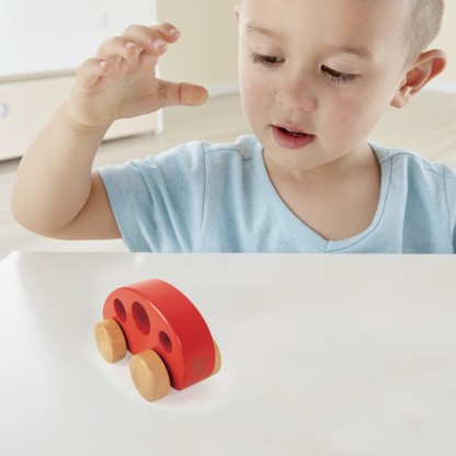 Hape 紅色小篷車 | | 學習目標 | 創意與想像力 | 2-3 歲