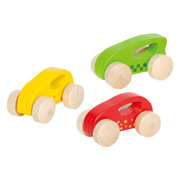 Hape 小型跑車(四種顏色) | 學習目標 | 創意與想像力 | 1 歲或以上