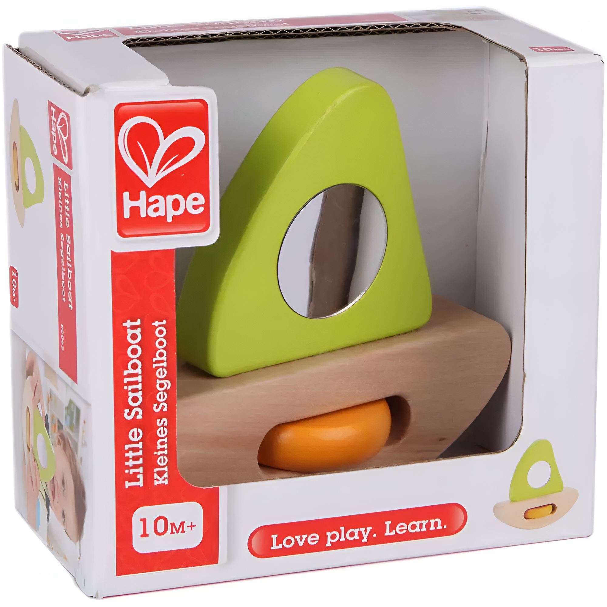 Hape 小帆船 | 學習目標 | 創意與想像力 | 1 歲或以上 (new)