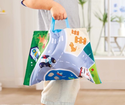 迴力毛絨汽車套裝--Eurekakids