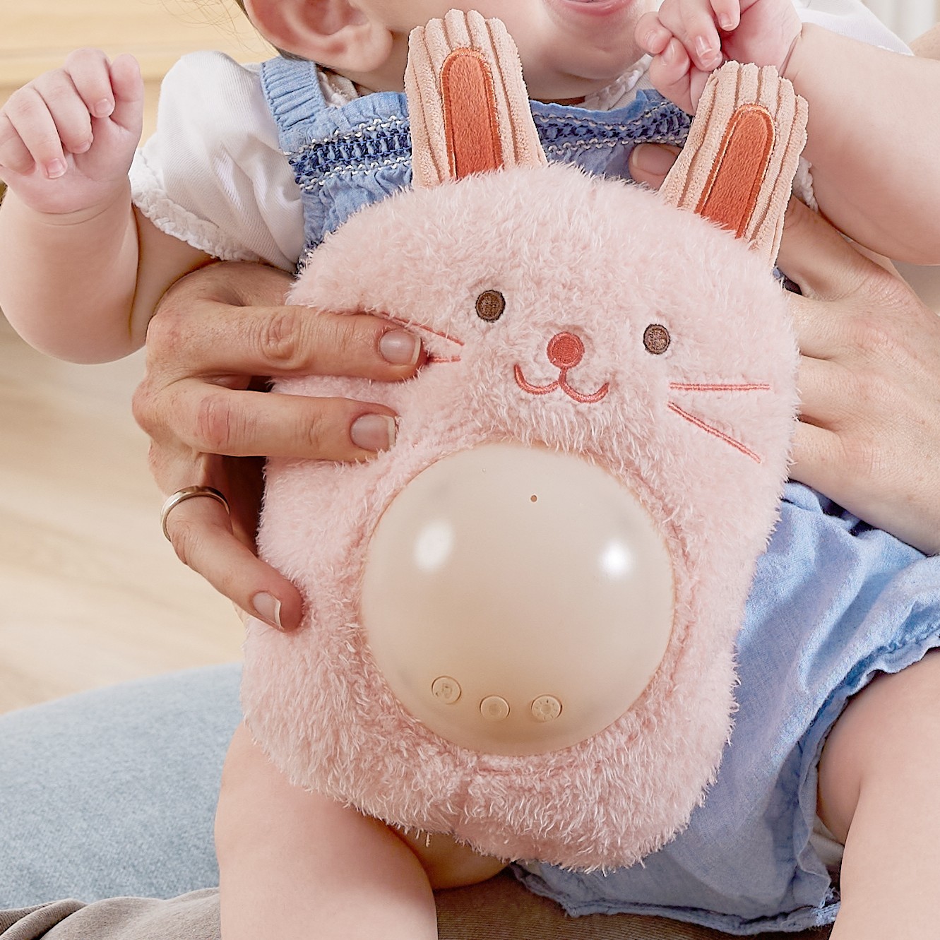 Hape 音樂抱抱兔Roro | 發展技能 | 感官知覺 | 7-12 個月 (new)