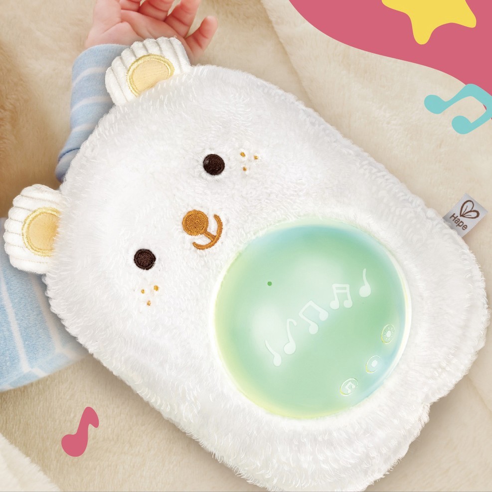 Hape 音樂抱抱熊Bobo | 發展技能 | 感官知覺 | 7-12 個月 (new)