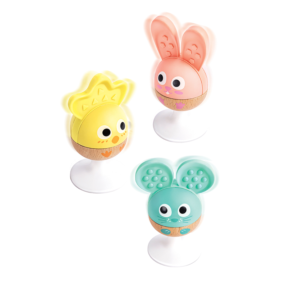 歡快的小動物搖鈴三重奏-Hape-Eurekakids