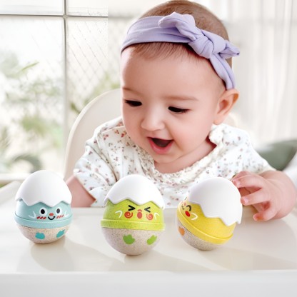 Hape 快樂幼龜搖鈴 | 發展技能 | 感官知覺 | 7-12 個月 (new)