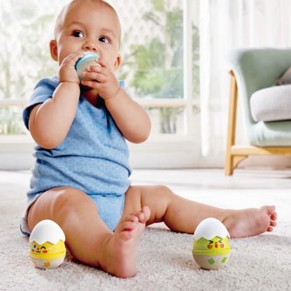 Hape 快樂幼龜搖鈴 | 發展技能 | 感官知覺 | 7-12 個月 (new)