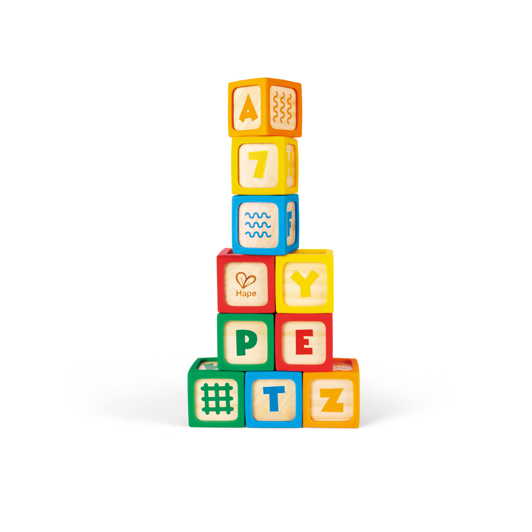 矽膠木積木--Eurekakids