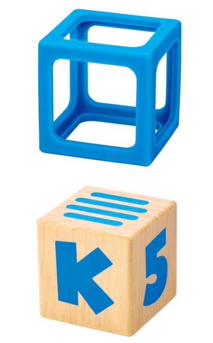 Hape 靜感軟矽積木10件 (6-24M)