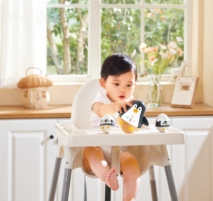 企鵝音樂不倒翁-Hape-Eurekakids