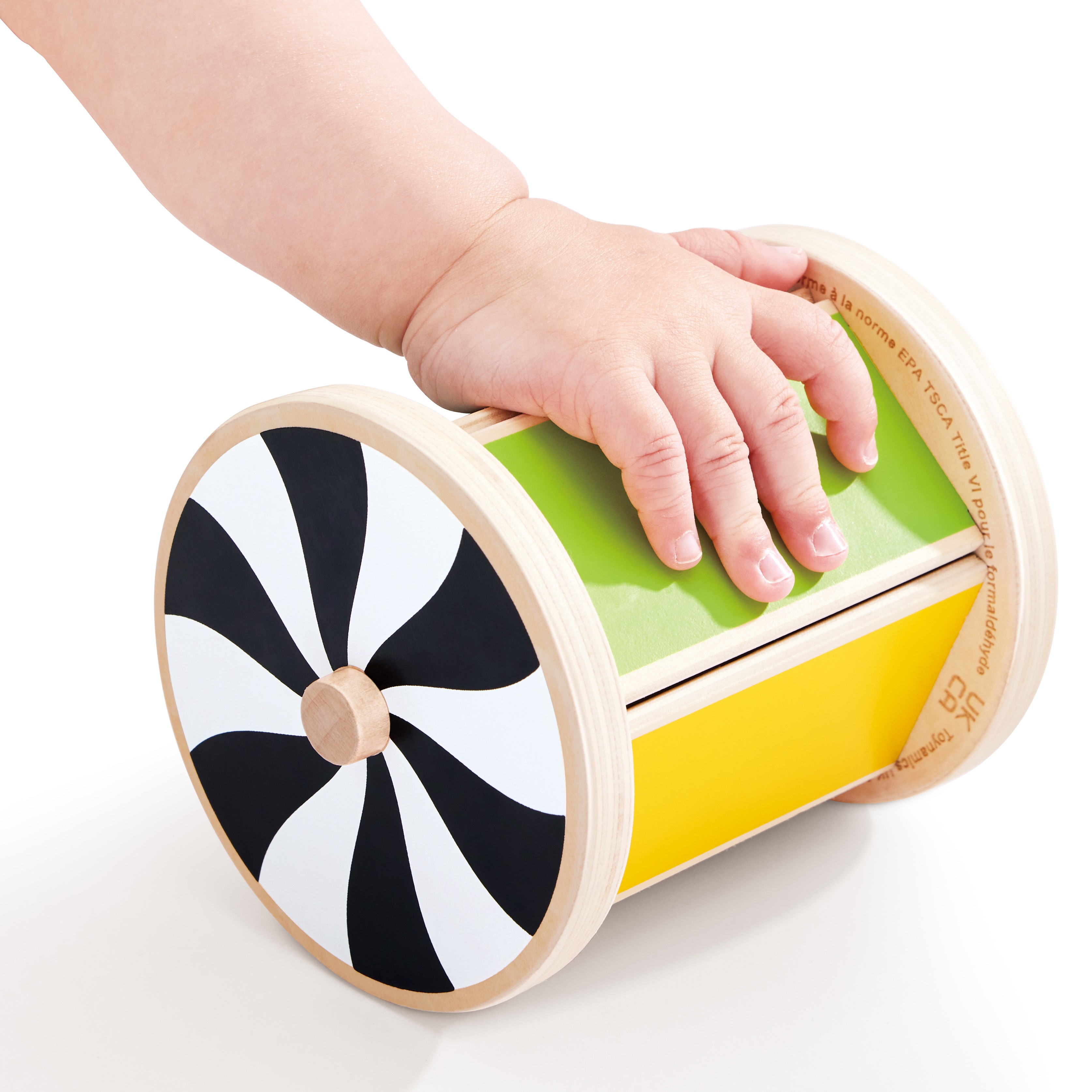 Hape 鏡面旋轉鼓 (0-12個月)