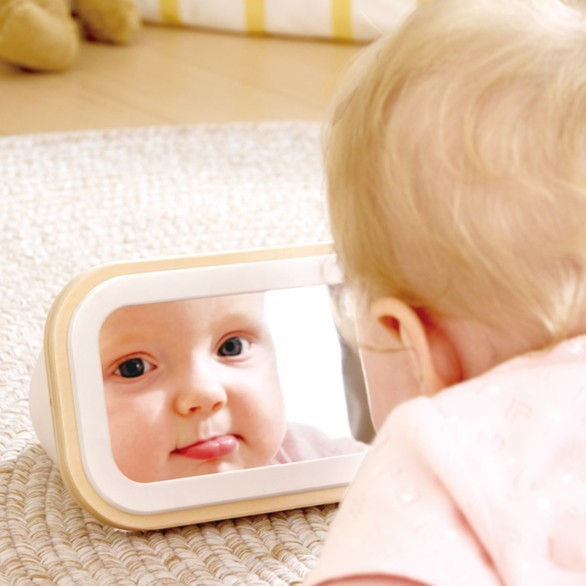 Hape 鏡面旋轉鼓 (3-18 個月)