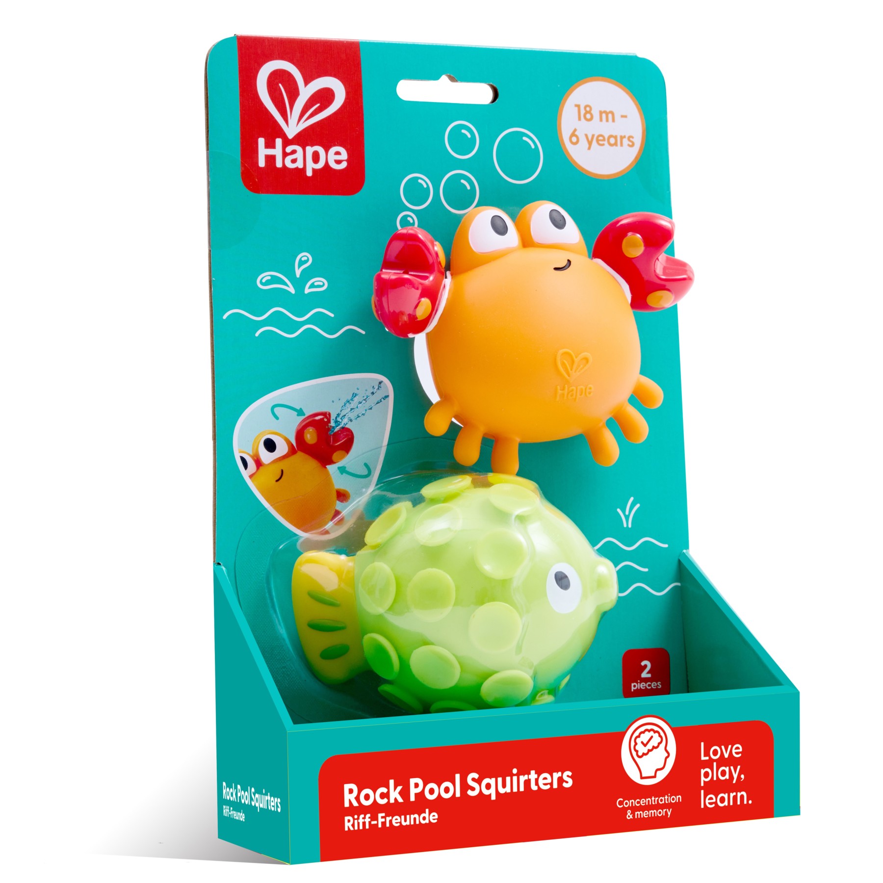 Hape 岩池噴水器 | 2-3歲