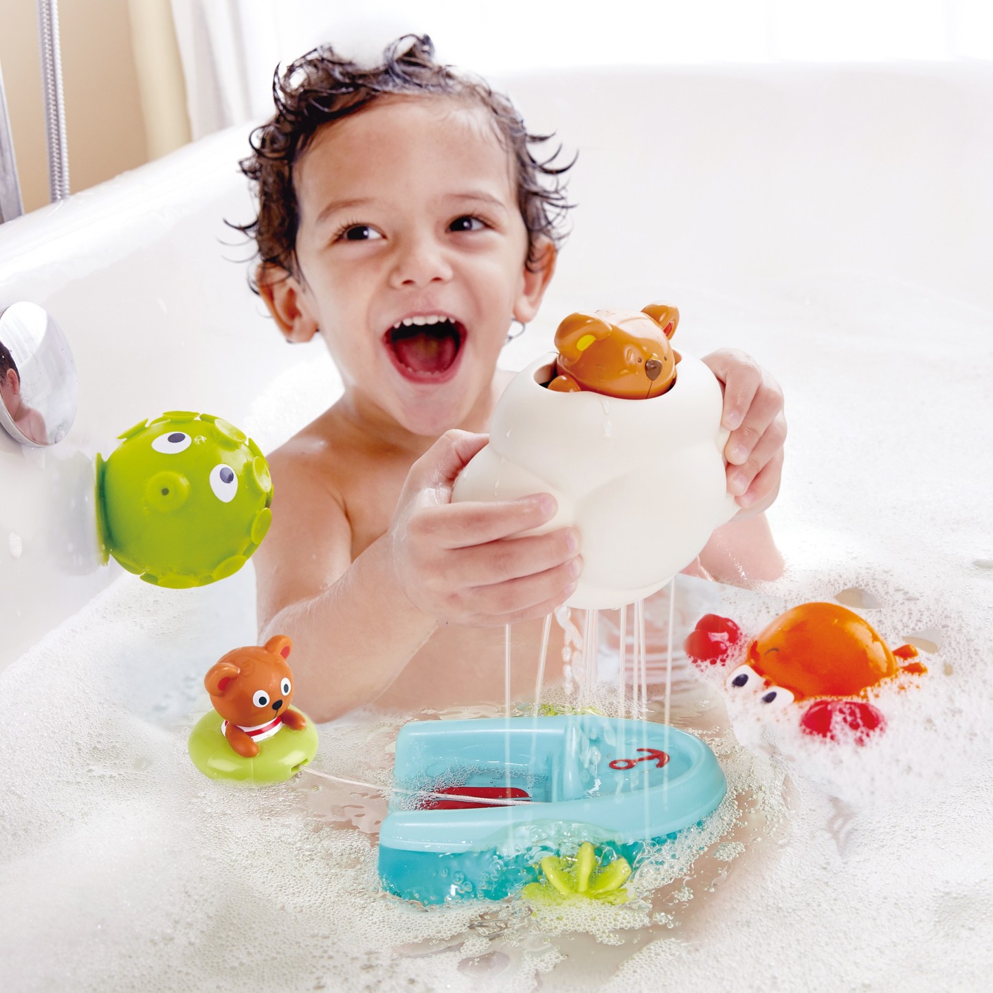 Hape 岩池噴水器 | 2-3歲