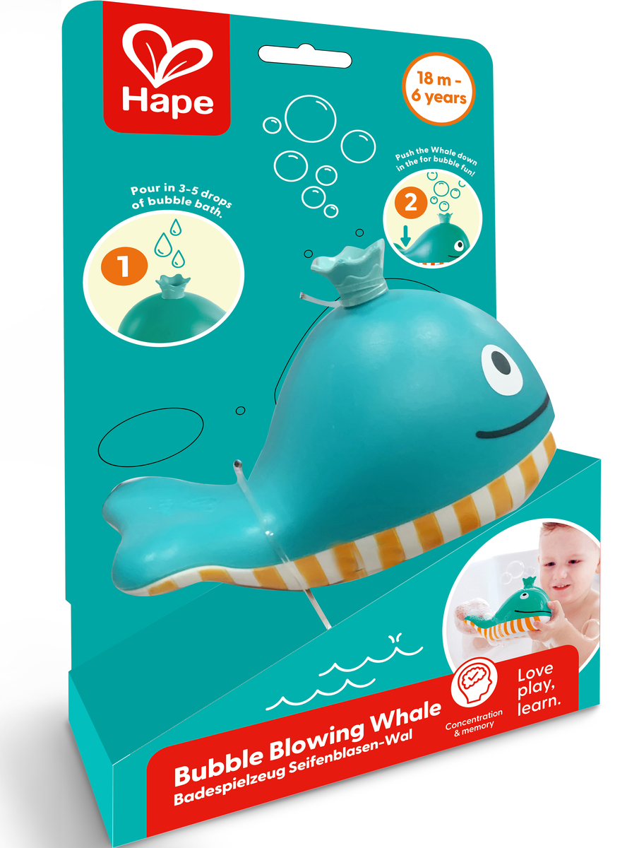 Hape 吹泡泡鯨魚 (18M-6Y)