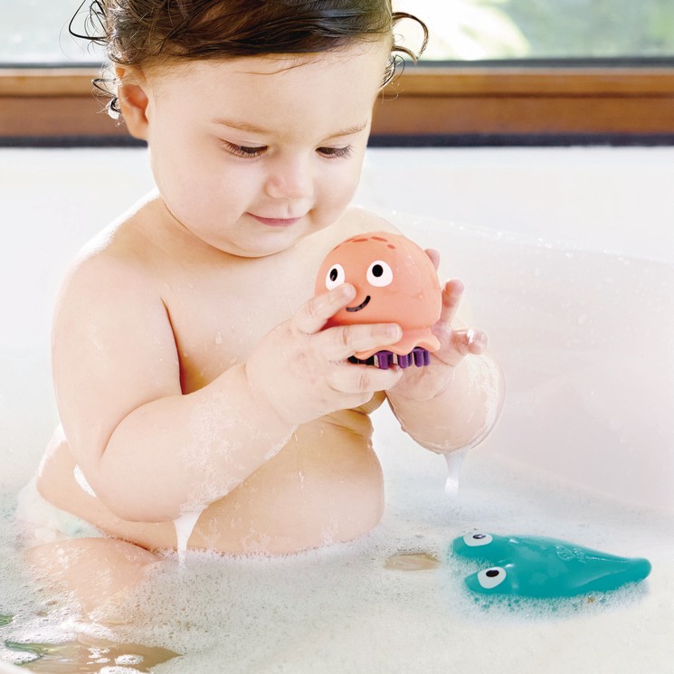 Hape 海洋小夥伴浴室噴水玩具組 (1至6歲)