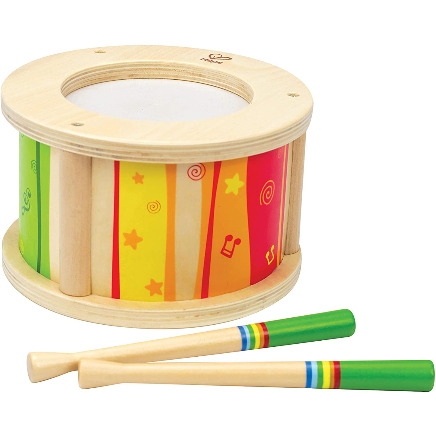 Hape 小鼓手木鼓 | 發展技能 | 感官知覺 | 1-2歲 (new)