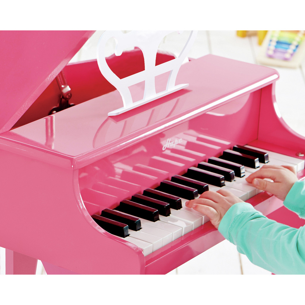 Hape Happy Grand Piano 30鍵 大鋼琴 - 粉紅色 (3-6Y)
