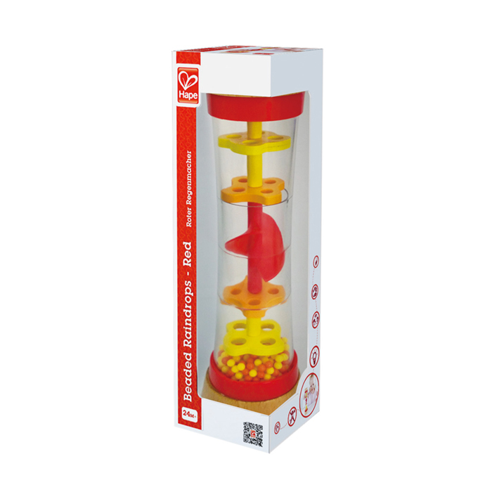 紅色雨聲安撫沙漏-HAPE-Eurekakids