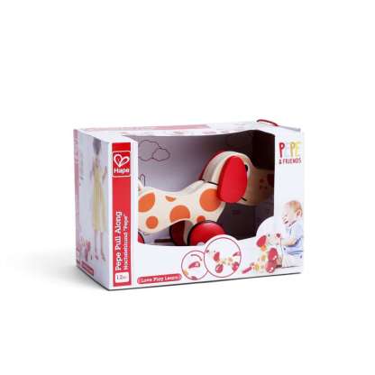 Hape 小狗拖拉車丨 發展技能丨 大肌肉動作丨 1-2 歲 \\BEST SELLER//