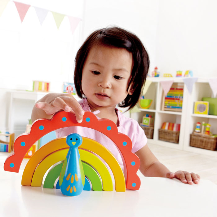 孔雀堆塔-HAPE-Eurekakids