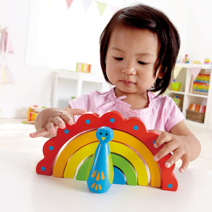 孔雀堆塔-HAPE-Eurekakids