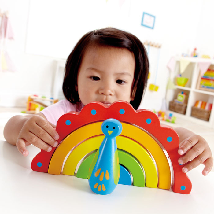 孔雀堆塔-HAPE-Eurekakids