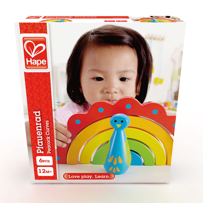 孔雀堆塔-HAPE-Eurekakids